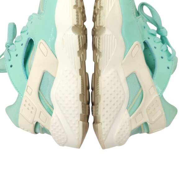 Nike Huarache Run Sparkle Sneakers Youth 6.5 Y Tropical Twist Aqua AV5104-300 - Picture 14 of 16